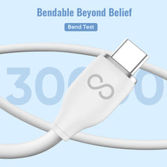 PROCO 2in1 Ladegerät 20W USB-C / USB-A (Kabel 60W USB-C auf USB-C)