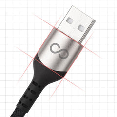 PROCO 3A Max Aluminium Stoff Datenkabel für Micro