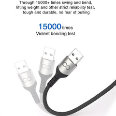 PROCO 3A Max Aluminium Stoff Datenkabel für Iphone