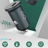 PROCO Metall 20W Typ-C Auto Adapter
