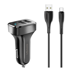 USAMS Auto Typ-C Ladeset