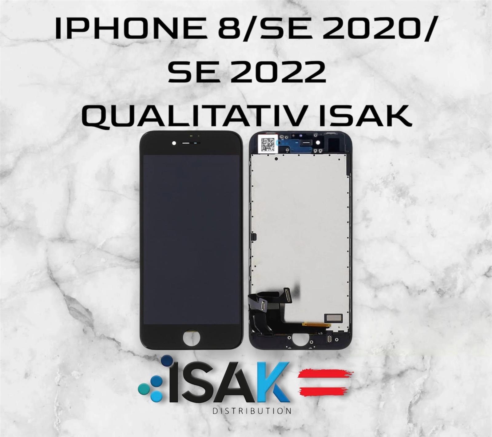 Iphone 8 / SE 2020 / SE 2022 QUALITATIV ISAK HQ Incell Display