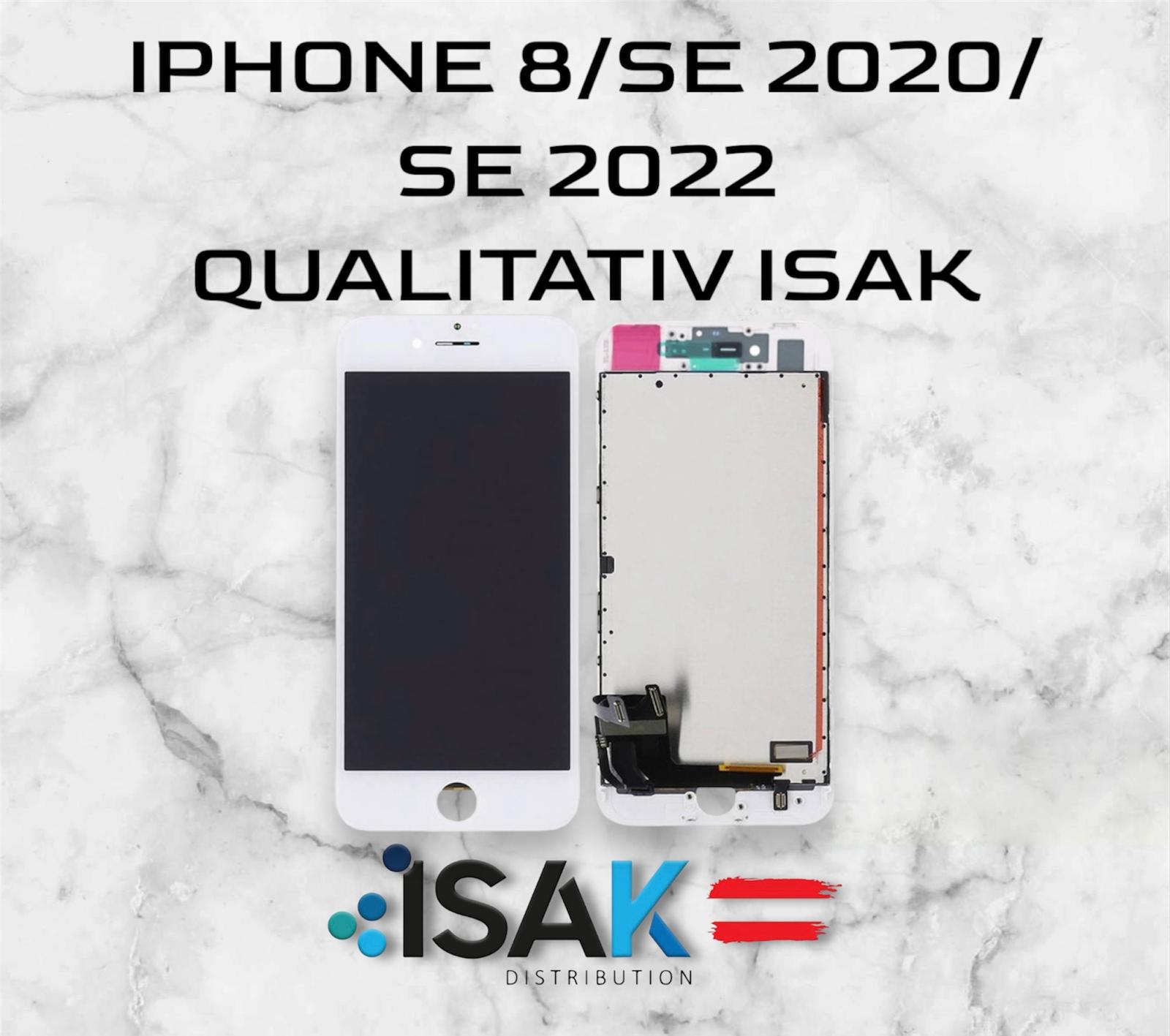 Iphone 8 / SE 2020 / SE 2022 QUALITATIV ISAK HQ Incell Display