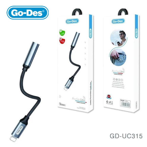 Go-Des Iphone Adapter zu Jack 3.5mm