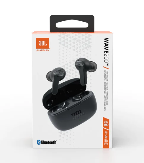 JBL Vibe 200 TWS Earphones Black