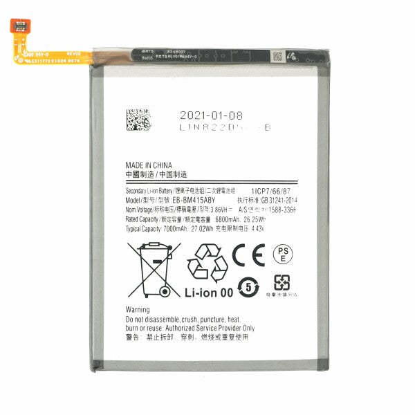 Batería para Samsung Galaxy M51 EB-BM415ABY