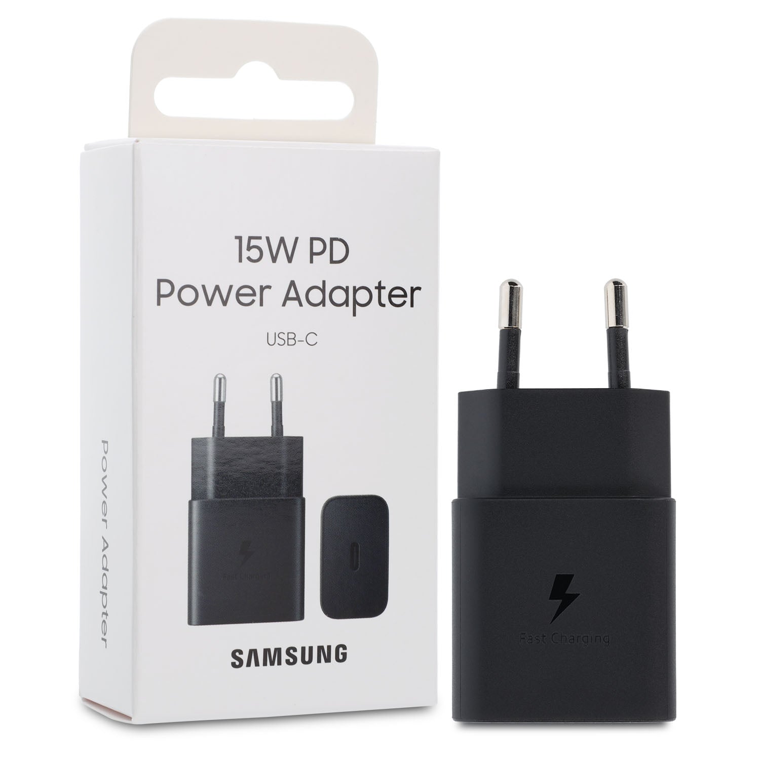 Adaptador de corriente Samsung PD de 15 W USB-C