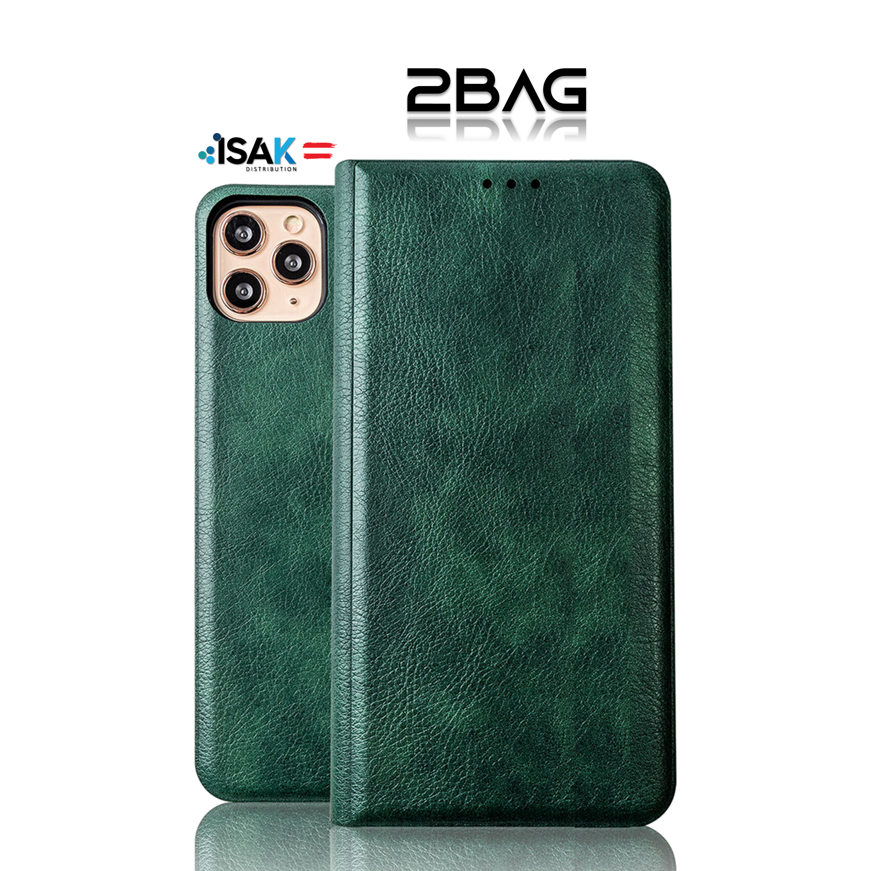 2BAG Flip Case mit Magnet für IPHONE