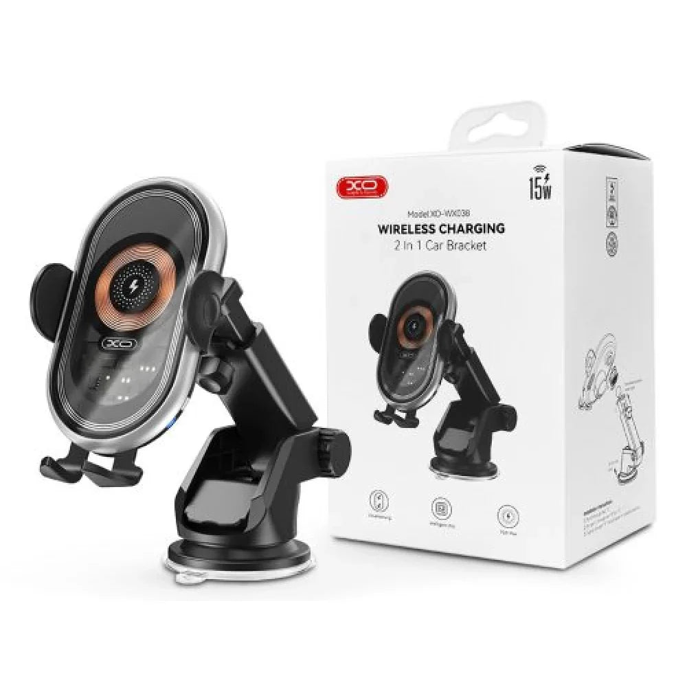XO-WX038  Auto Halterung mit Induktiver Ladung 15W